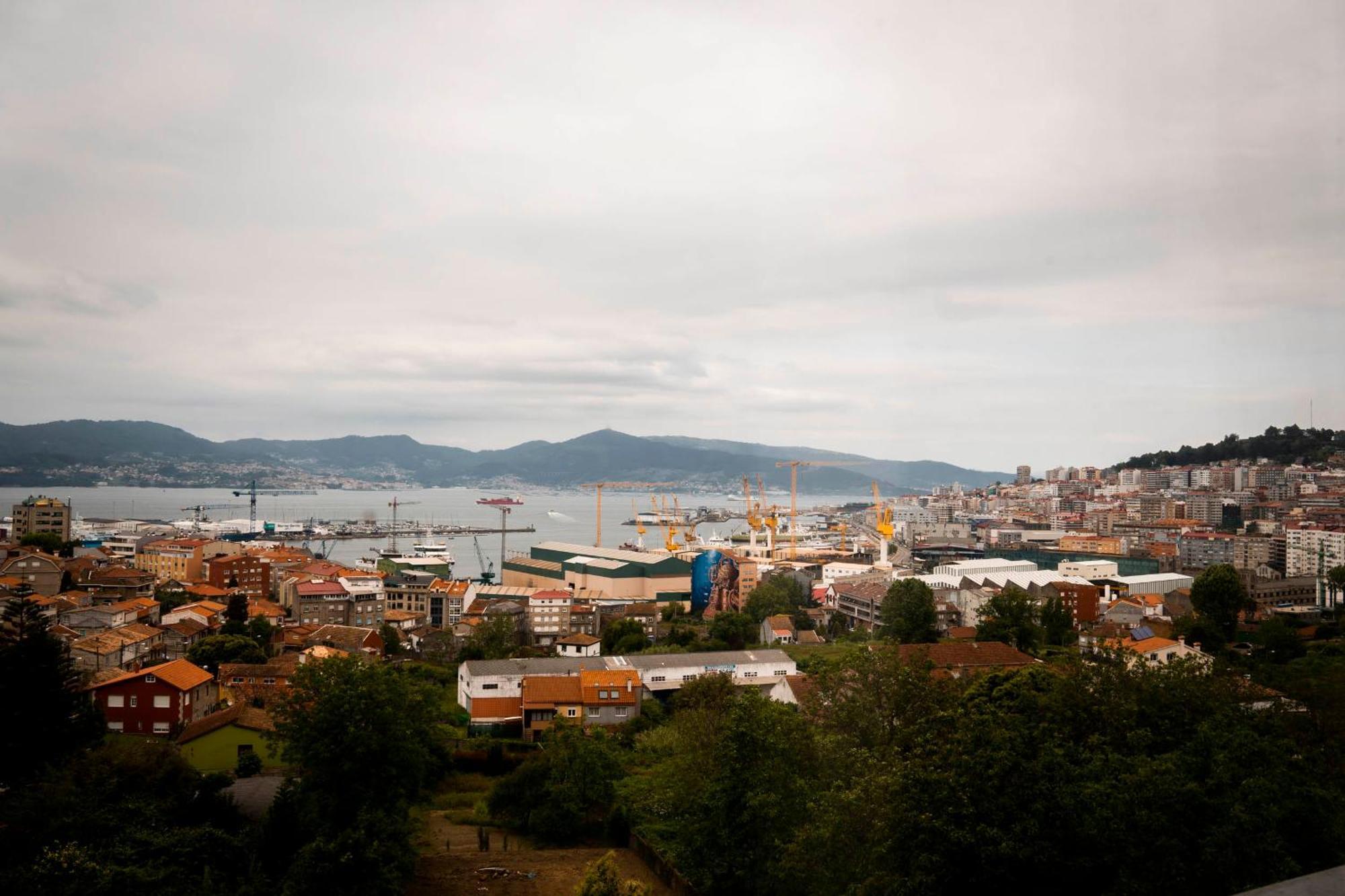 Ferienwohnung Vistas A La Ria B&T Vigo Exterior foto